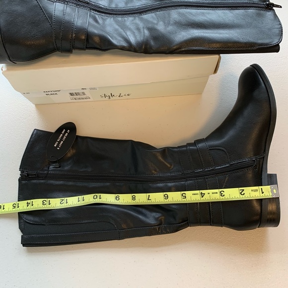 Style & Co. Keppur Closed Toe Riding Boots - Picture 7 of 8